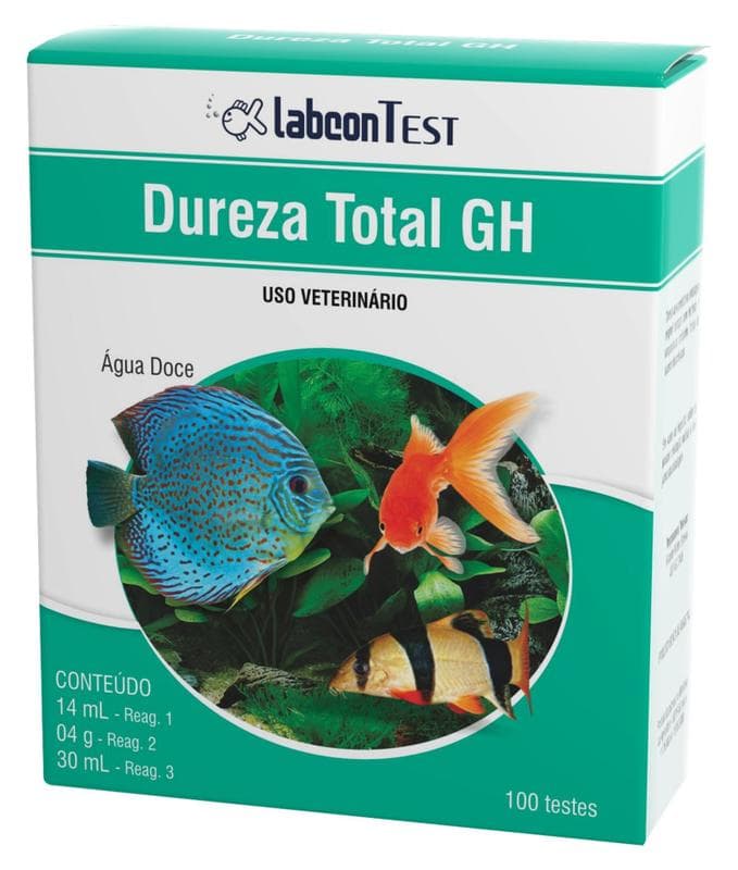 Teste Dureza Total GH (água doce) – Labcon